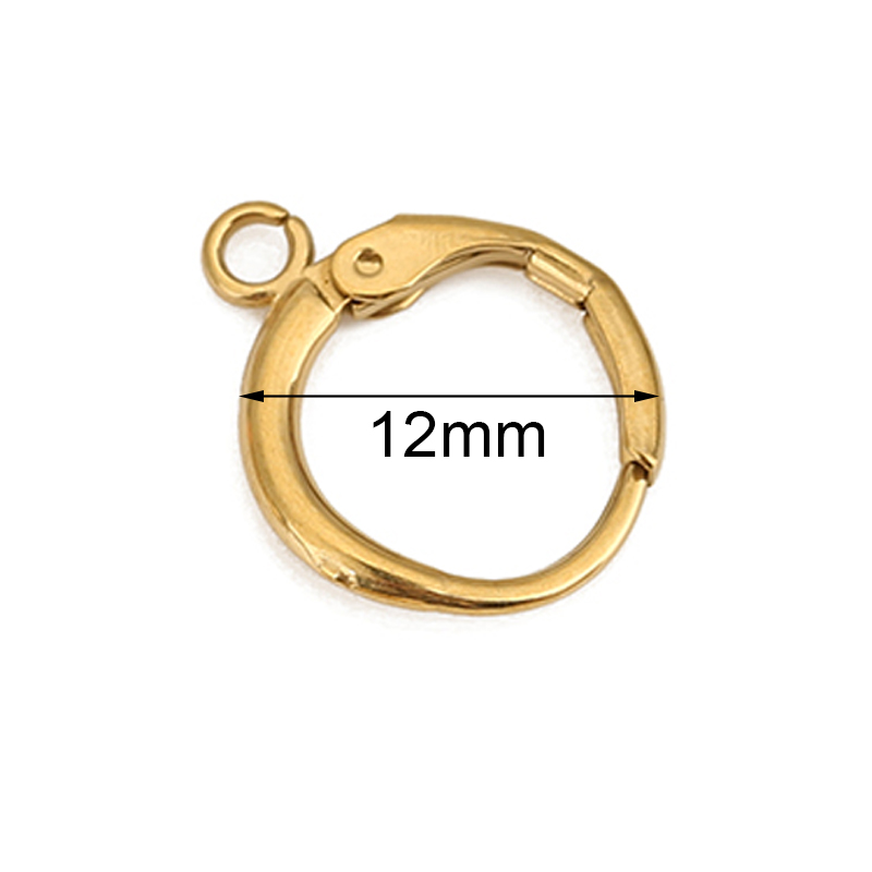 10pcs 12mm Hypoallergenic Earr – Jewelry Making Earrings Bewertung und Preis