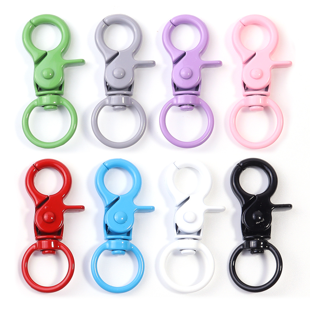 5Pcs/Lot Colorful Swivel Lobst – Jewelry Making A Ring Bewertung und Preis