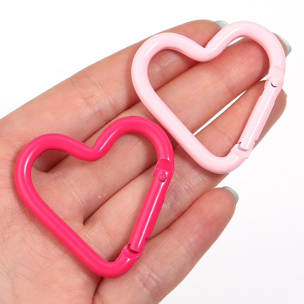 5pcs Colorful Heart-shaped Alu – Jewelry Making A Ring Bewertung und Preis