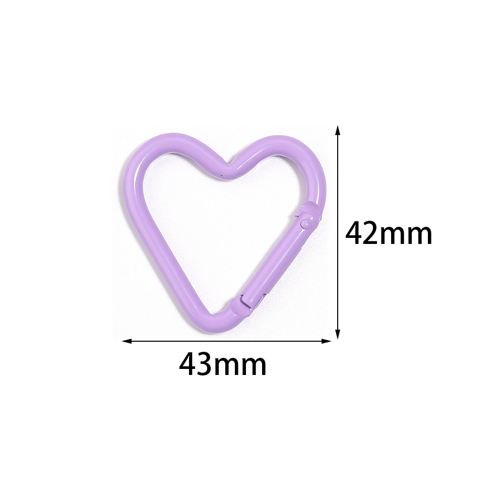 5pcs Colorful Heart-shaped Alu – Jewelry Making A Ring Bewertung und Preis