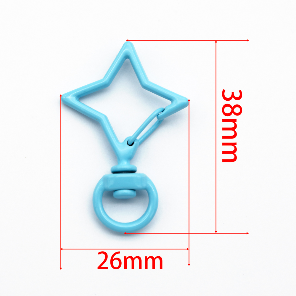 5pcs 38x26mm Colorful Star Rho – Jewelry Making A Ring Bewertung und Preis