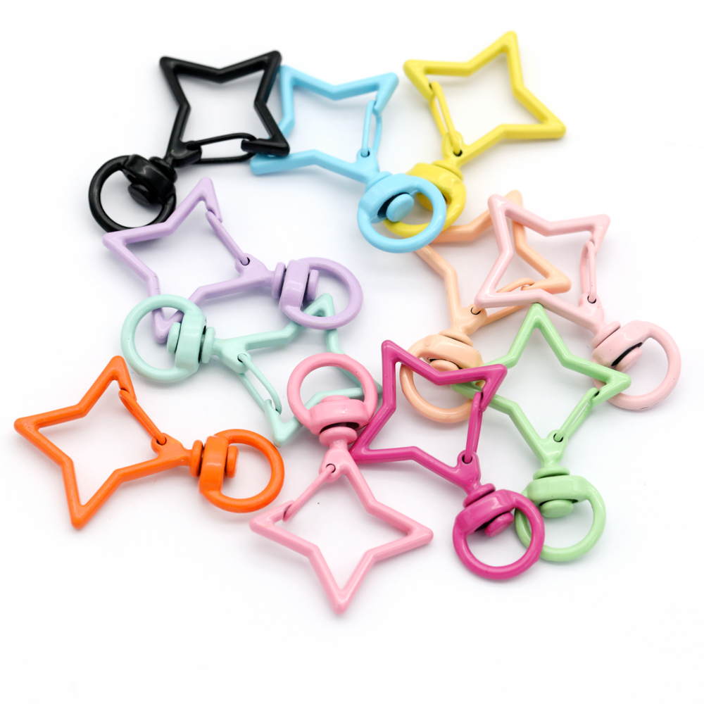 5pcs 38x26mm Colorful Star Rho – Jewelry Making A Ring Bewertung und Preis