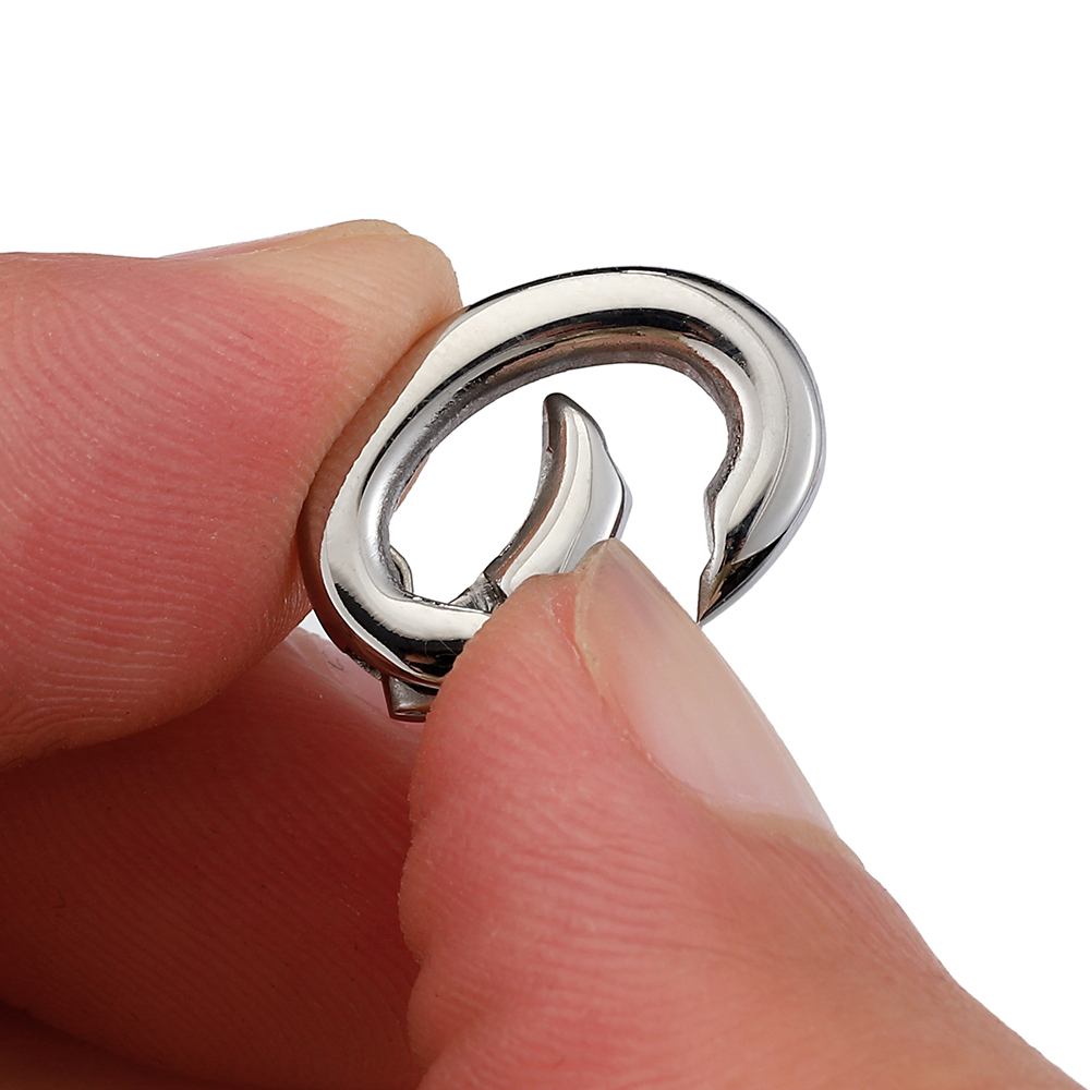 2pcs/1pc Stainless Steel Sprin – Jewelry Making A Ring Bewertung und Preis