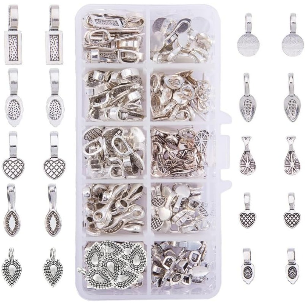 200 Pieces 10 Style Tibetan Si – Jewelry Making Silver Bewertung und Preis