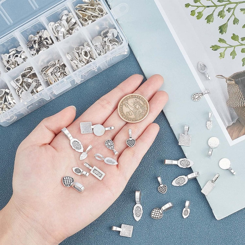 200 Pieces 10 Style Tibetan Si – Jewelry Making Silver Bewertung und Preis