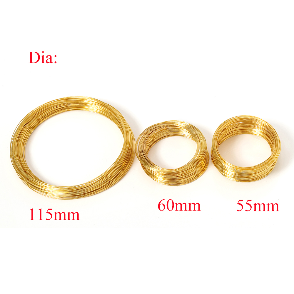 100 Loops/lot Memory Steel Wir – Memory Wire Bracelet Bewertung und Preis