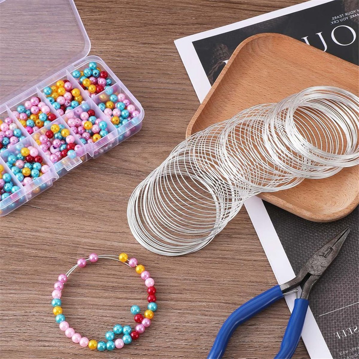 A008 100 Loop Jewelry Wire, Me – Memory Wire Bracelet Bewertung und Preis