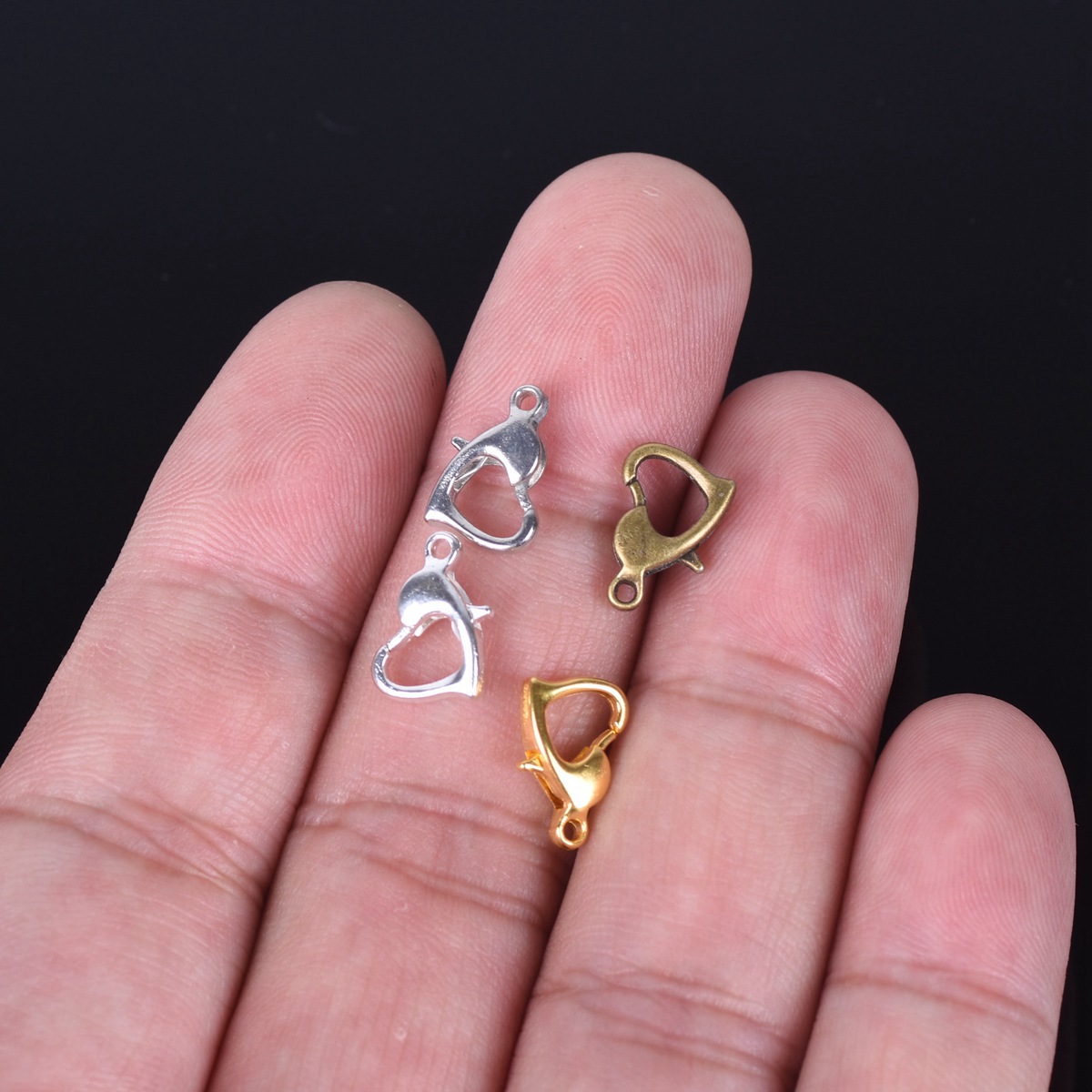 30pcs 12x8mm Gold/Silver/Bronz – Jewelry Making Silver Bewertung und Preis