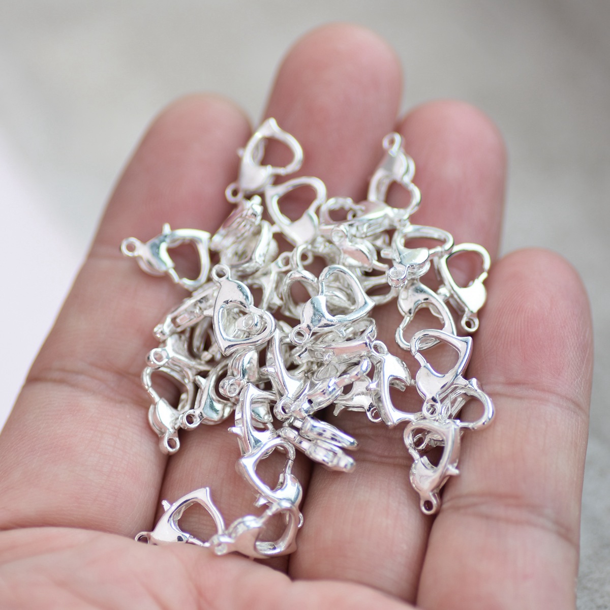 30pcs 12x8mm Gold/Silver/Bronz – Jewelry Making Silver Bewertung und Preis
