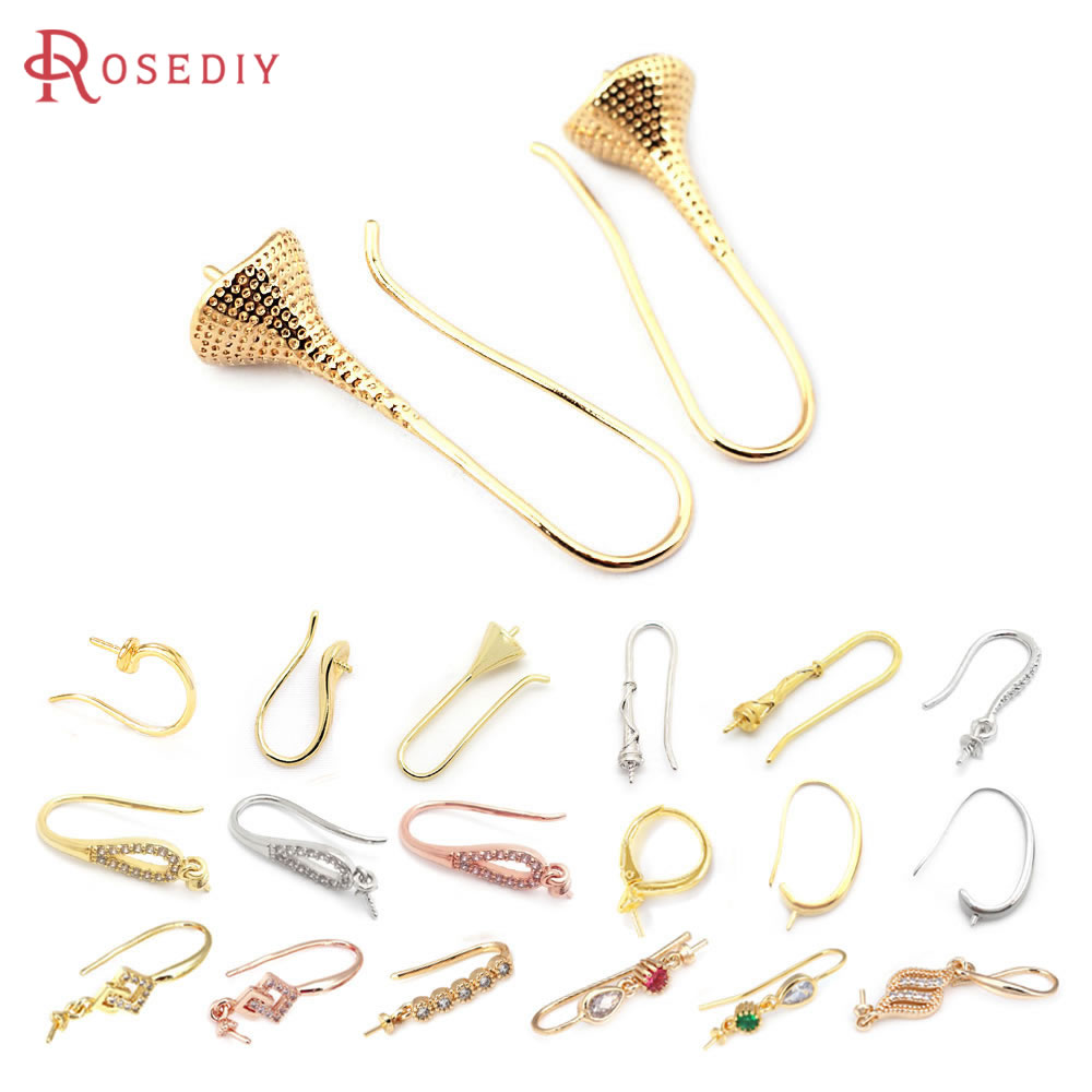 18K Gold Color Brass Can fit H – Jewelry Making Earrings Bewertung und Preis