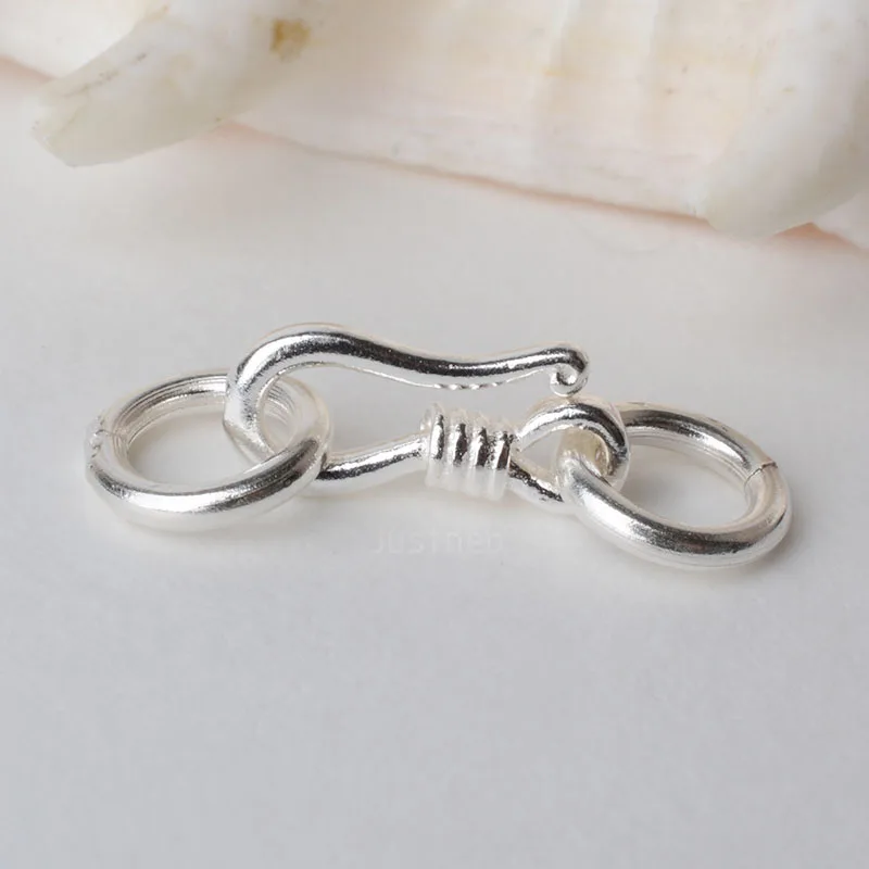 Sterling Silver S Hook & Eye F – Jewelry Making Silver Bewertung und Preis