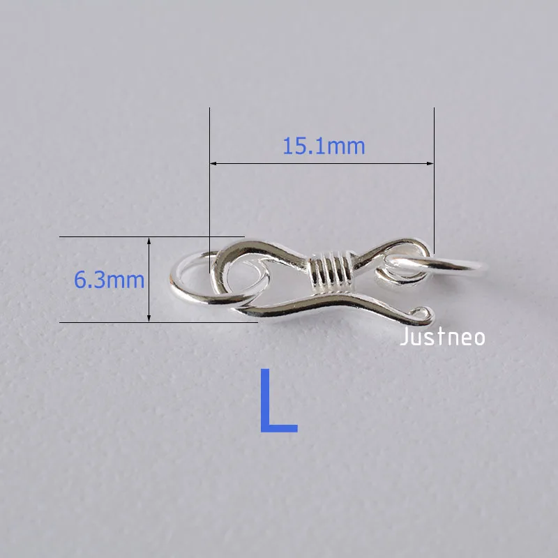 Sterling Silver S Hook & Eye F – Jewelry Making Silver Bewertung und Preis
