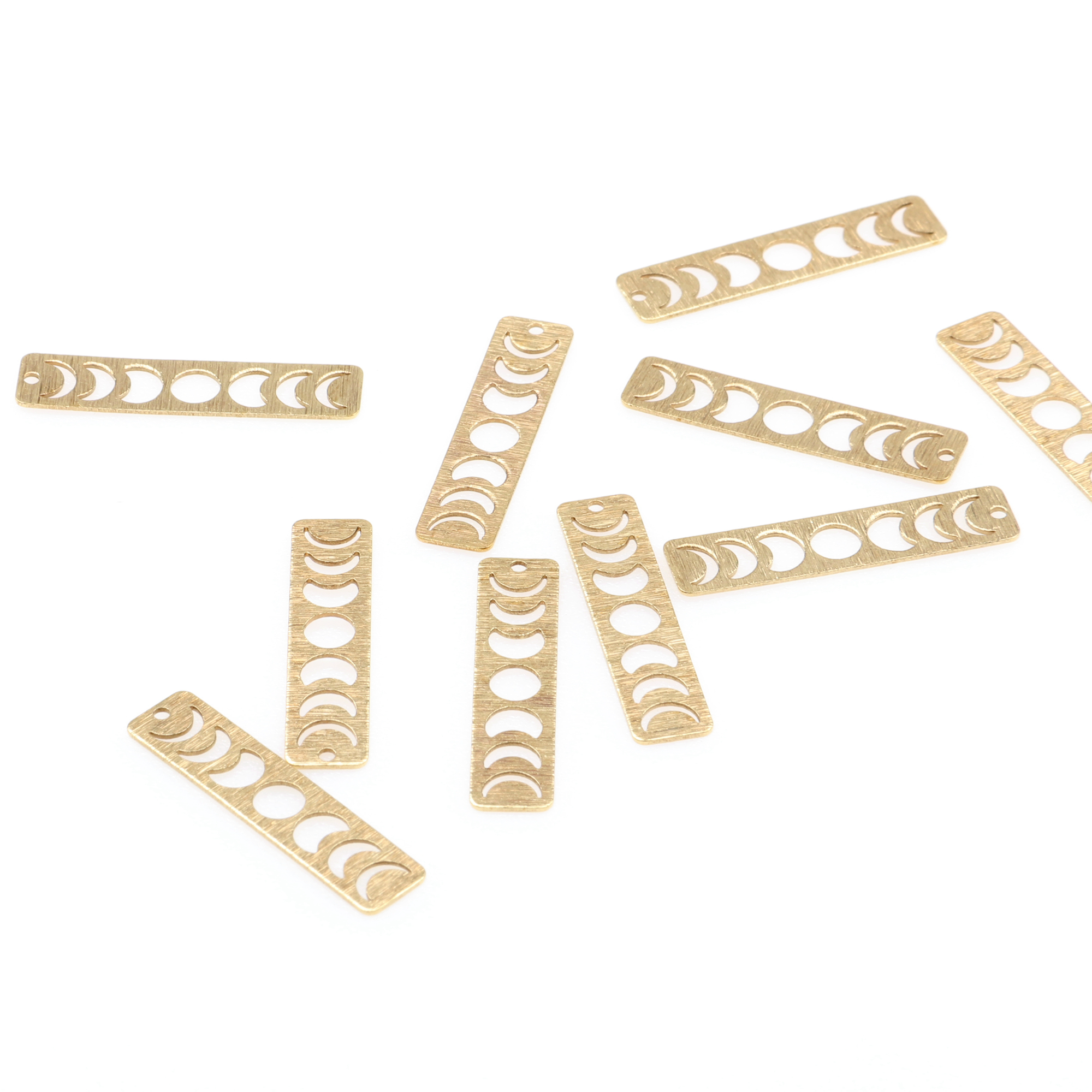 Hammered Brass Charms,Rectangl – Jewelry Making Hammer Bewertung und Preis