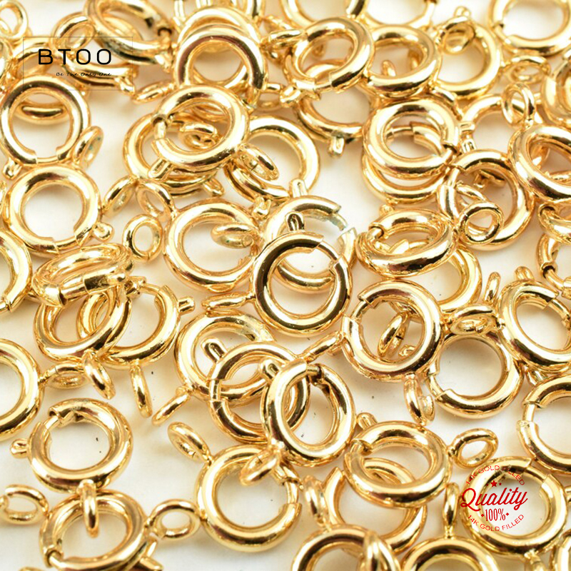 14K Gold Filled Spring Ring Cl – Jewelry Making A Ring Bewertung und Preis