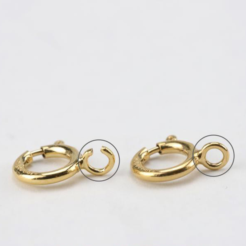 14K Gold Filled Spring Ring Cl – Jewelry Making A Ring Bewertung und Preis