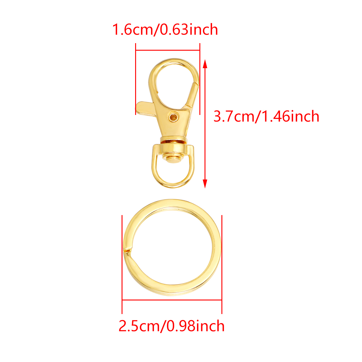 10Sets Alloy Swivel Lobster Cl – Jewelry Making A Ring Bewertung und Preis