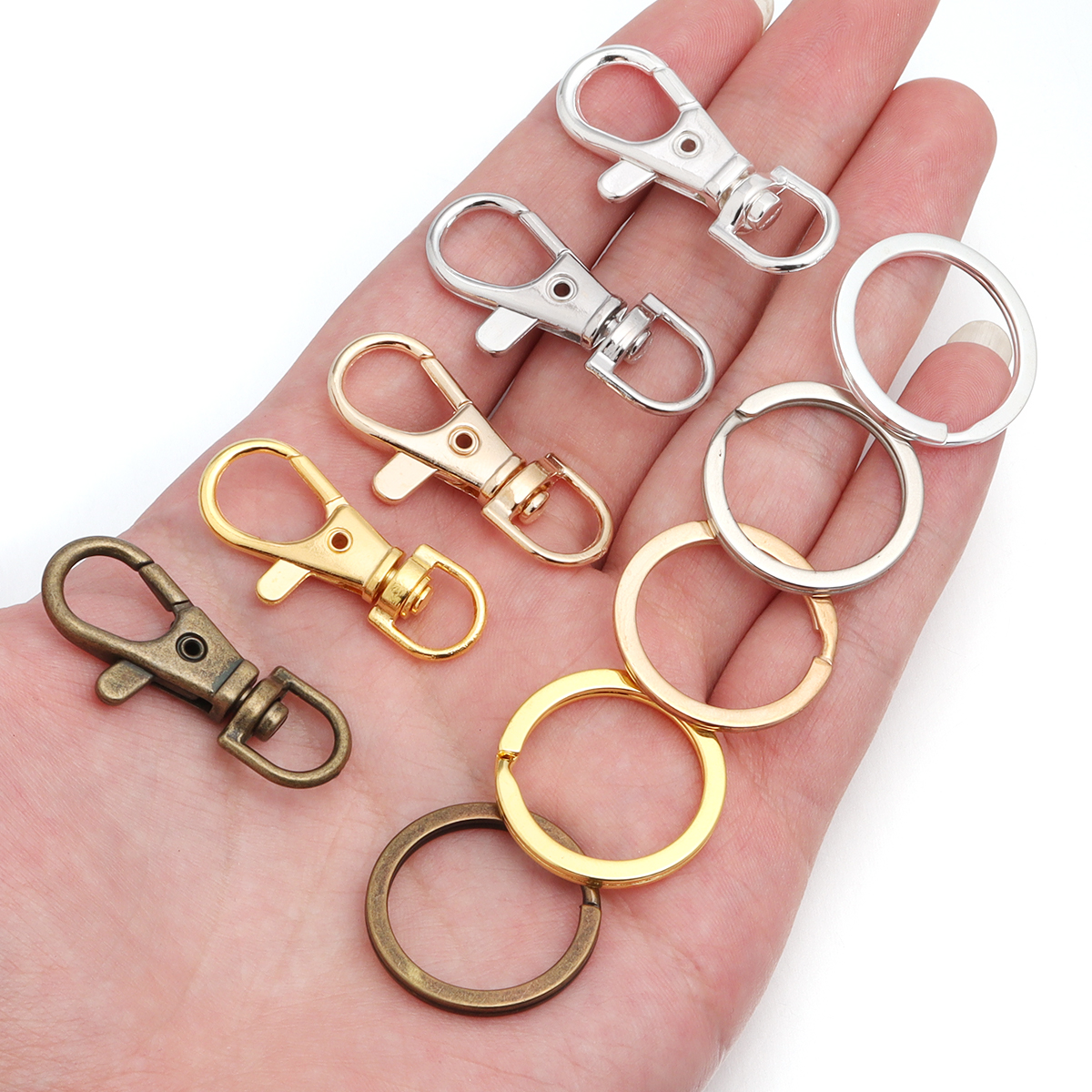10Sets Alloy Swivel Lobster Cl – Jewelry Making A Ring Bewertung und Preis