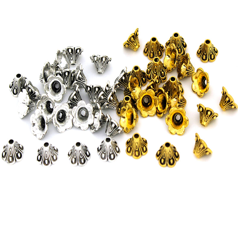 30Pcs Vintage Gold Silver Flow – Jewelry Making Silver Bewertung und Preis
