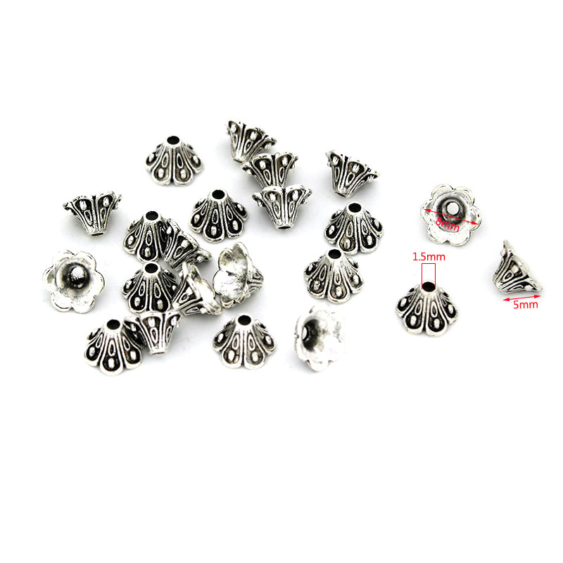 30Pcs Vintage Gold Silver Flow – Jewelry Making Silver Bewertung und Preis
