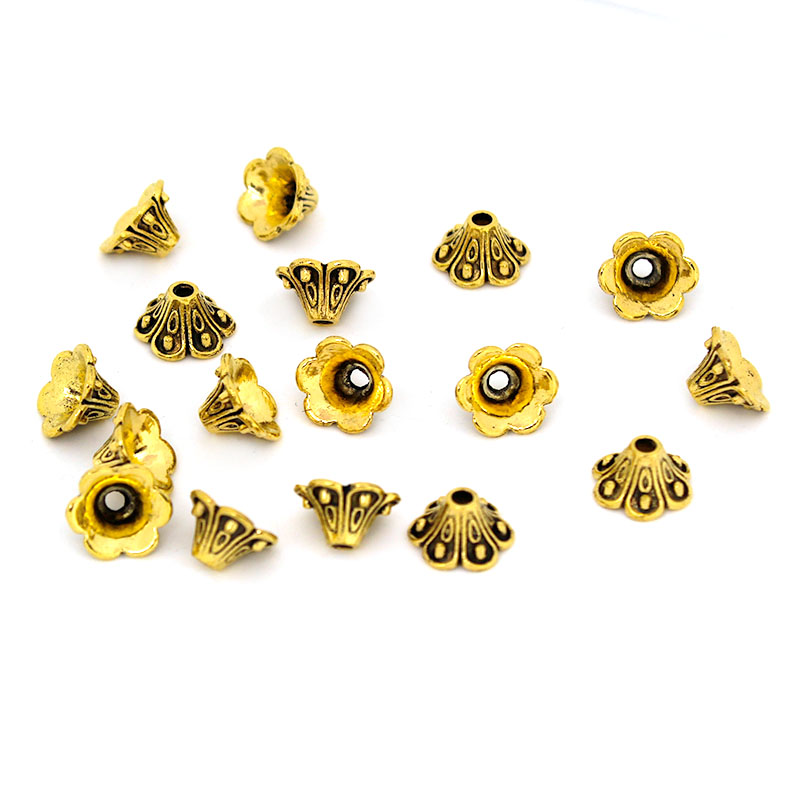 30Pcs Vintage Gold Silver Flow – Jewelry Making Silver Bewertung und Preis
